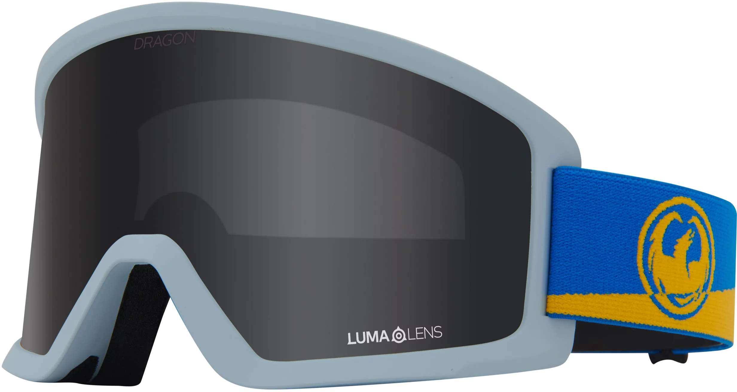 (image for) dragon dx3 over the glass goggle blasted dark smoke lens